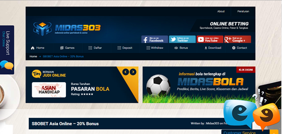 Midas 303: Online Sportsbook & Casino